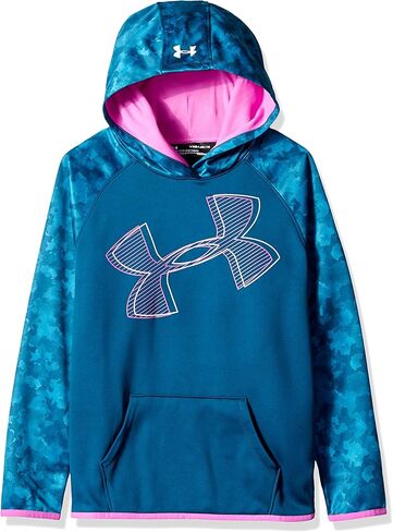 Under Armour Girls Fleece Hoody Printed Logo in Kuwait