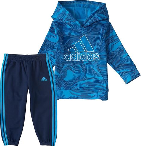 adidas Baby-Boy's Camo Fleece Pullover Hoodie and Joggers Set in Saudi Arabia