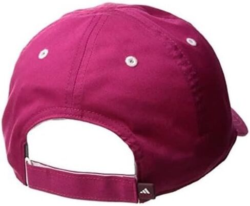 adidas Women's AEROREADY C Squad Cap, Adjustable Strap - Bold Pink/Maroon/White in Kuwait