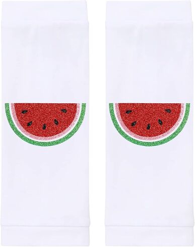 ODASDO Baby Girl's Fruit Theme 1st 2nd Birthday Party Cake Smash Outfit Romper Skirt Headband Leg Warmers 4pcs Set in Saudi Arabia