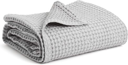 Simka Rose Waffle Baby Blanket Cotton Soft Breathable Swaddle for Nursery, Stroller & Crib Blanket - Receiving Blankets for Boys & Girls, Toddlers- Machine Washable in Saudi Arabia