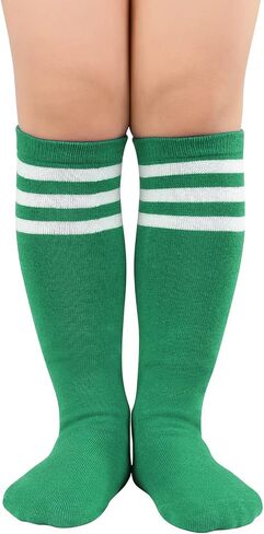 Century Star Kids Child Soccer Socks Knee High Socks Toddler Girls for Boys Summer Game Day Watch Party Fan Gear in Kuwait