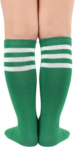 Century Star Kids Child Soccer Socks Knee High Socks Toddler Girls for Boys Summer Game Day Watch Party Fan Gear in Kuwait