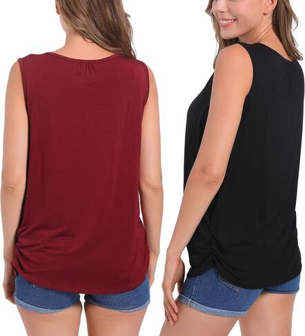 SUIEK Women's Maternity Nursing Tops Breastfeeding Tanks Tee Shirt Pregnancy Clothes in Kuwait