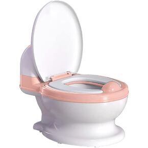 Potty Training Toilet, Realistic Potty Training Seat, Toddler Potty Chair with Soft Seat, Removable Potty Pot, Toilet Tissue Dispenser and Splash Guard, Non-Slip for Toddler& Baby& Kids in Saudi Arabia