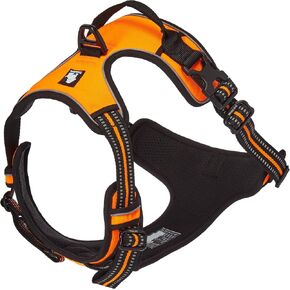 Chai's Choice Dog Harness Vest X Small (Chocolate) | Comfortable & Secure with Adjustable Strap Soft Padded Dog Vest | No-Choke & Easy Control Pet Oxford | 3M Reflective Stripes for Dog Visibility in Saudi Arabia