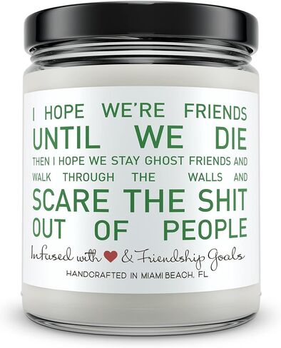 Funny Gifts Women - Girlfriend Gifts - Made in USA - 9 oz - Coolest Gifts for Women - Gift for Wife - Stress Relief Gifts - Gift for Girlfriend - My Last Nerve Candle by Mint Sugar Candle Co in Kuwait