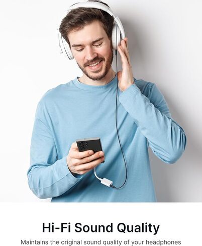 جي سوكس محول USB C الى 3.5 ملم لسماعة الراس والشاحن، 2 في 1 USB نوع C الى AUX مع دونجل شحن سريع بي دي 60 واط لسماعات اذن ستيريو متوافق مع سامسونج S23/S22، ايباد برو اير، بكسل 6/5/4 in Saudi Arabia