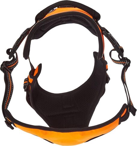Chai's Choice Dog Harness Vest X Small (Chocolate) | Comfortable & Secure with Adjustable Strap Soft Padded Dog Vest | No-Choke & Easy Control Pet Oxford | 3M Reflective Stripes for Dog Visibility in Saudi Arabia