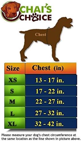 Chai's Choice Dog Harness Vest X Small (Chocolate) | Comfortable & Secure with Adjustable Strap Soft Padded Dog Vest | No-Choke & Easy Control Pet Oxford | 3M Reflective Stripes for Dog Visibility in Saudi Arabia