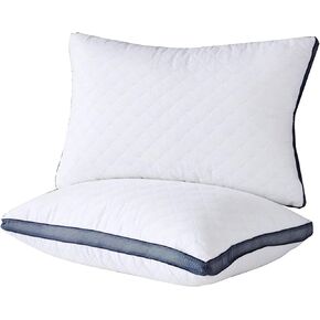 Pillows for Sleeping(2-Pack), Luxury Hotel Pillows Standard Size Set of 2,Bed Pillows for Side and Back Sleeper (Standard)