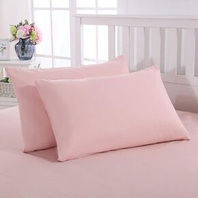 Mohap Zipper Pillowcase 4 Pieces Brushed Microfiber 1800 Hotel Quality Super Soft Pillow Cover No Shrinkage No Fade Pillow Protectors - Black, Queen