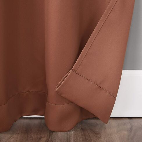 Sun Zero Easton Energy Saving Blackout Rod Pocket Curtain Panel, 40" x 84", Charcoal Gray in Saudi Arabia