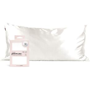 كيس وسادة من الساتان للشعر والبشرة - أكثر نعومة من كيس وسادة الحرير للشعر والبشرة | أكياس وسائد ساتان تبريد بسحاب | غطاء وسادة من الساتان | حجم قياسي كوين (جلد الفهد، عبوة واحدة) in Kuwait