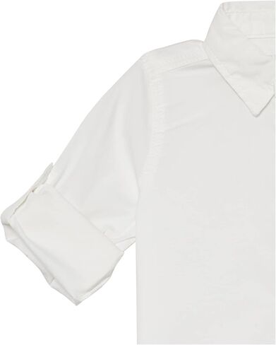 GUESS Baby Boys' Organic Cotton Long Sleeve Stretch Poplin Button Down Shirt in Saudi Arabia