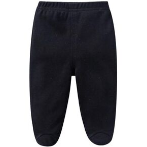 ZiweiStar Unisex-Baby Girls Boys Cotton Soild Color Footed Pants Pringting Casual Leggings 0-12 Months