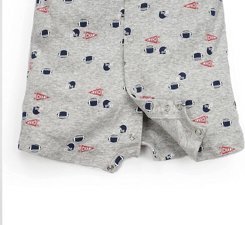 ثوب قصير الأكمام للأطفال الرضع من Minicoco للأولاد والبنات، قطعة واحدة من بذلة الصيف القطنية للأطفال الصغار in Kuwait