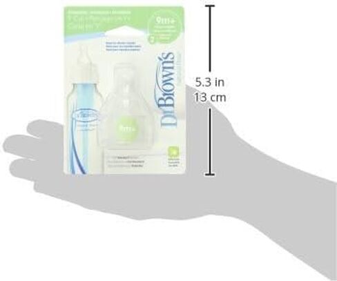 حلمات سيليكون قياسية للأطفال من دكتور براونز ذات تدفق طبيعي للجنسين - 4 حلمات in Saudi Arabia