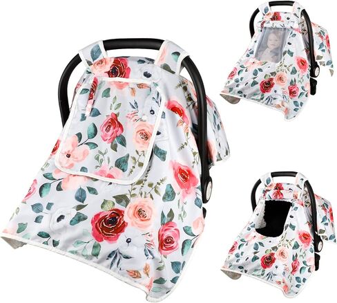 أغطية مقاعد السيارة الشتوية للأطفال، غطاء مقعد سيارة الطفل مع نافذة مفتوحة، غطاء مقعد السيارة الدافئ للرضع يحمي الطفل من الرياح والشمس والغريب وحيوانات الغابة in Kuwait