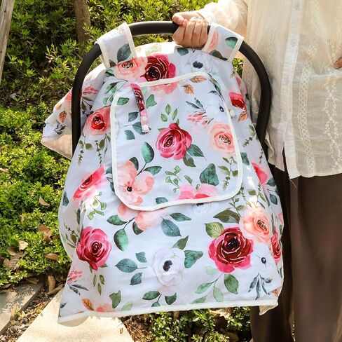 أغطية مقاعد السيارة الشتوية للأطفال، غطاء مقعد سيارة الطفل مع نافذة مفتوحة، غطاء مقعد السيارة الدافئ للرضع يحمي الطفل من الرياح والشمس والغريب وحيوانات الغابة in Kuwait