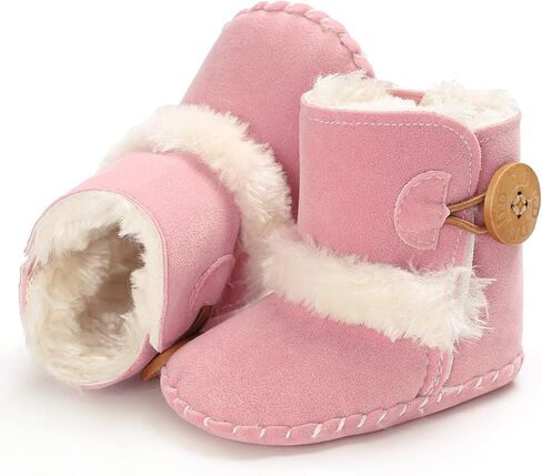 للجنسين الطفل الجوارب الوليد الطفل الفتيات الأحذية لينة وحيد المضادة للانزلاق حذاء طفل صغير الجوارب الرضع الشتاء الدافئة سرير الأحذية 0-18 أشهر in Kuwait