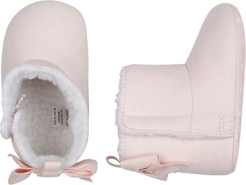 Gerber Unisex-Baby Girls Cozy Boots Crib Shoes Newborn Infant 0-9 Months in Saudi Arabia