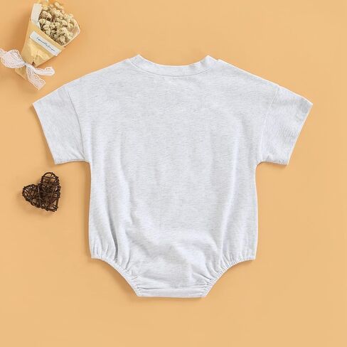Ayalinggo 4th of July Baby Outfit Boy Girl My First Fourth of July Bubble Romper Oversized Onesie Toddler USA Clothes in Saudi Arabia