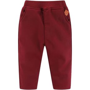 Mud Kingdom Little Boys Winter Pants Fleece Lined Elastic Waist