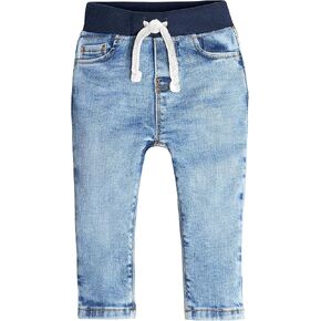 Gerber Unisex Baby Toddler Rib Waist Stretch Skinny Jeans, Light Blue Denim in Saudi Arabia