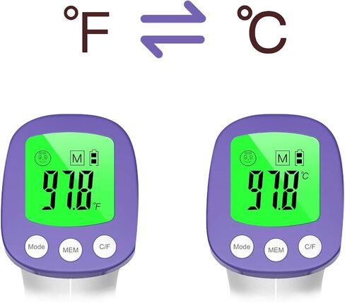 Shecare Touchless Infrared Forehead Thermometer Non-Contact Forehead Thermometer for Adults and Kids Medical Thermometer Touchless for Baby Fever Thermometer Digital Forehead Thermometer in Saudi Arabia
