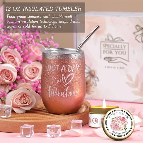 Get Well Soon Gifts for Women Birthday Gift Unique-Care Package for Women Self Care Gift Baskets for Women Relaxing Spa Gift Cheer Up Thinking of You Gifts for Mom Grandma Wife Friends-Blanket Tumbler in Saudi Arabia
