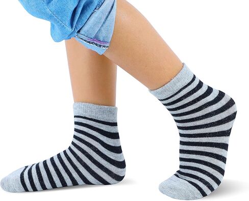 RATIVE Cotton Crew Socks for Unisex Baby Infant Toddler Kids Boys Girls in Saudi Arabia
