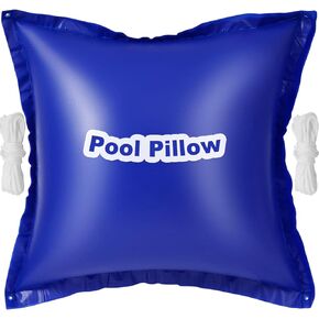 Pool Pillows for Above Ground Pools 4'X 4', 0.4mm Ultra Thick Pool Pillows for Winter, Cold-Resistant Air Pillow for Above Ground Pool, Durable PVC Pool Pillow for Winterizing, Rope Included in Saudi Arabia