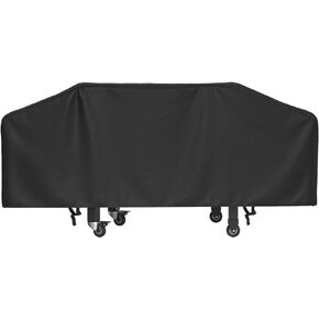 SHINESTAR Griddle Cover for Blackstone 36 Inch Griddle and More 4-Burner Flap Top Grills - Waterproof, Lightweight, Durable - Click-Close Straps - Black in Saudi Arabia