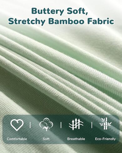 بيجامة سناجل فليكس بأقدام للأطفال بأساور قفازات - سرير أطفال ناعم من الخيزران رايون والزبدة in Kuwait