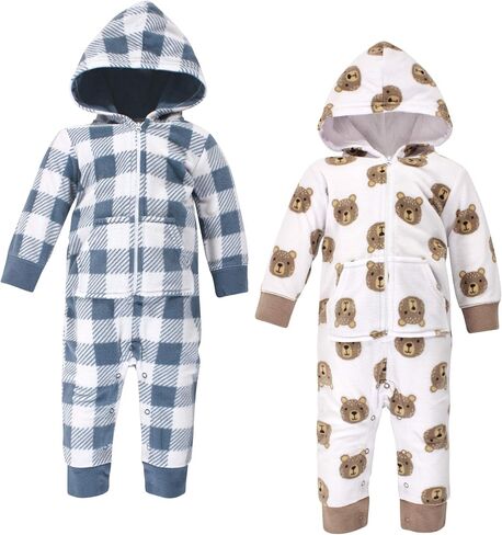 Hudson Baby Unisex Baby Fleece Jumpsuits, Coveralls, and Playsuits in Saudi Arabia
