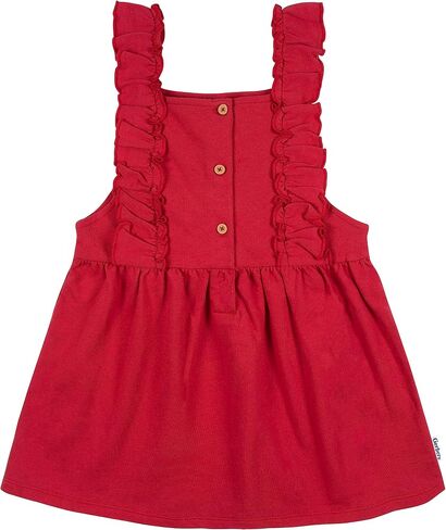 Gerber baby-girls Toddler 2 Piece Overall Dress Set in Saudi Arabia