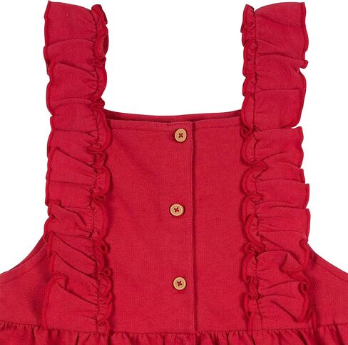 Gerber baby-girls Toddler 2 Piece Overall Dress Set in Saudi Arabia