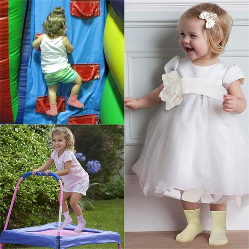 GRPSKCOS Baby Socks Non Slip 12 Pairs Toddler Anti Skid Socks for 0-7 Years Infants Little Kids Boys Girls in Saudi Arabia