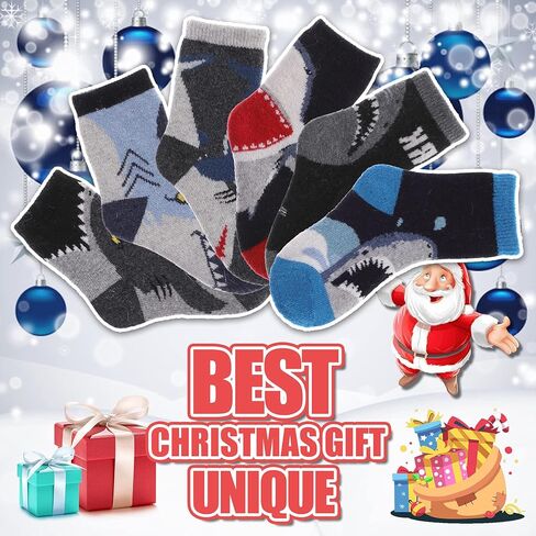 Kids Merino Wool Hiking Socks for Boys Girls Toddlers Thermal Winter Warm Thick Crew Boot Snowboarding Gift Socks in Saudi Arabia