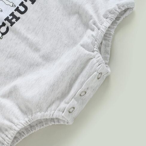 Baby Boy Girl Bubble Shirt Romper Outfit Short Sleeve Summer Bodysuit Top Newborn Oversized Crewneck Jumpsuit in Kuwait