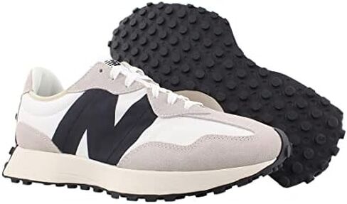 New Balance 327 Men's Sneakers MS327FE Sea Salt off White Black in Saudi Arabia