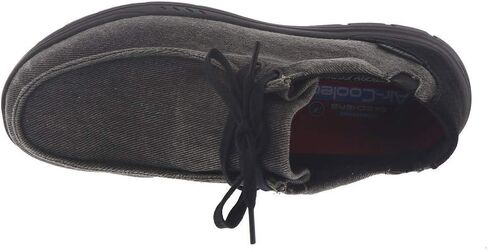 حذاء Skechers الرجالي Otsego - حذاء رياضي من خليط معدني لأصابع القدم Moc in Saudi Arabia