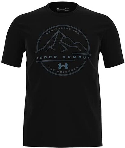 تي شيرت رجالي بأكمام قصيرة مصمم هندسيًا للاستخدام الخارجي من Under Armour in Kuwait