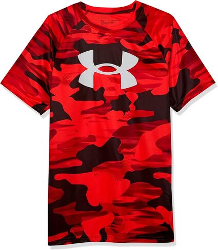 Under Armour Boys' Tech Big Logo Printed Short-Sleeve T-Shirt in Saudi Arabia