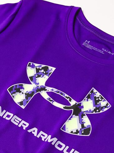 Under Armour Girls' Tech Big Logo Short Sleeve T-Shirt in Saudi Arabia