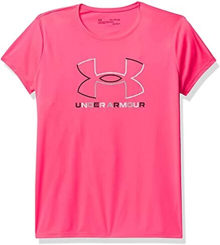 Under Armour Girls' Tech Big Logo Short Sleeve T-Shirt in Saudi Arabia