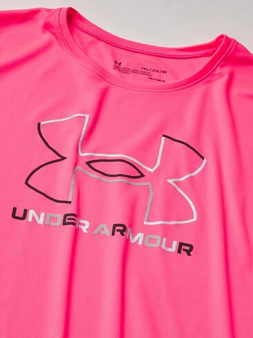 Under Armour Girls' Tech Big Logo Short Sleeve T-Shirt in Saudi Arabia