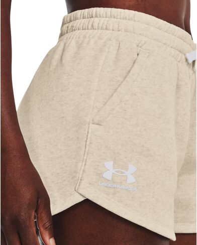 Under Armour Women's Rival Fleece Shorts in Saudi Arabia