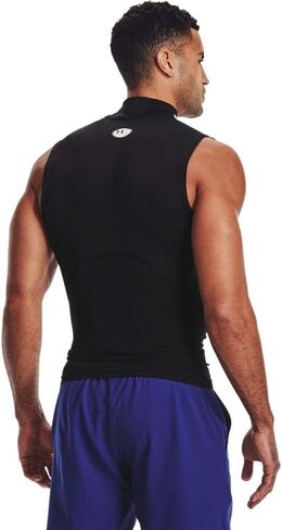 Under Armour Men's HeatGear Compression Mock Sleeveless in Saudi Arabia